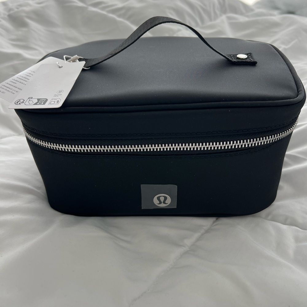 lululemon Black Zippered Toiletry Case